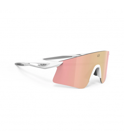 Rudy Astral X White Matte Multilaser Rose Gold