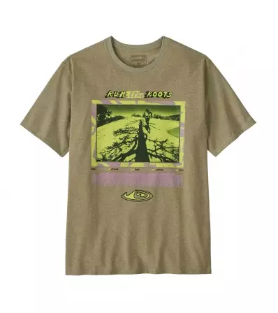 Patagonia Run Like Roots Responsibili-Tee M's