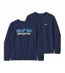 T-shirt Patagonia Long-Sleeved P-6 Logo Responsibili-Tee W's